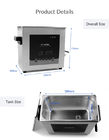 SS 6L Automatic Ultrasonic Cleaning Machine Parts Ultrasonic Cleaner With Digital Timer