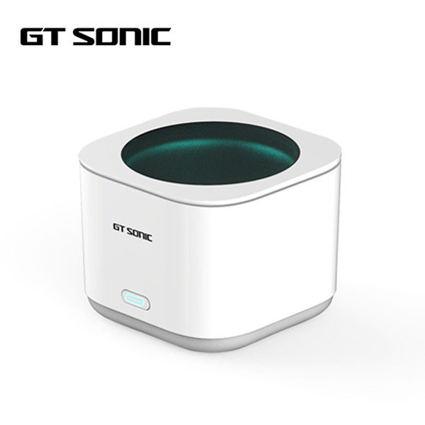 Small Size Ultrasonic Watch Cleaner Light Cube Structure With 12V 1A Adapter
